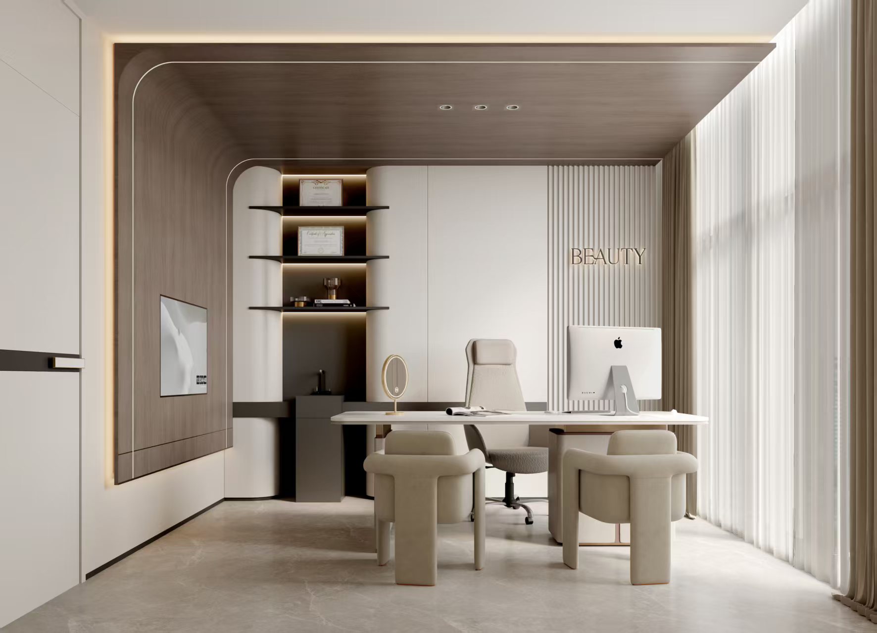 整形医美软装设计,美容院装修设计